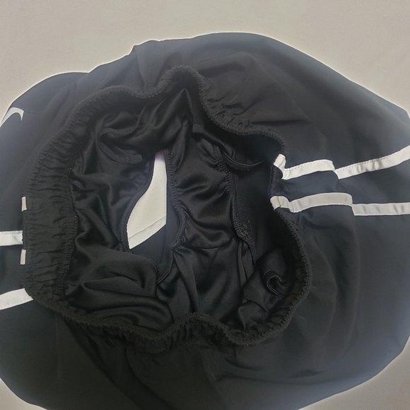 NIKE Tempo Running Shorts Black with White Outline Size Small - Picture 7 of 10